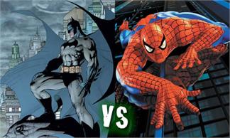 Animación Spiderman vs. Batman